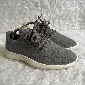 EUC Allbirds Womens Size 7 Wool Runner Gray Running Shoes